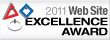 FRC 2011 Website Excelence Award Image